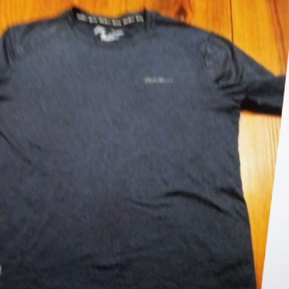 Eddie Bauer Men's Dark Gray Long Sleeve Tee Active Wear
